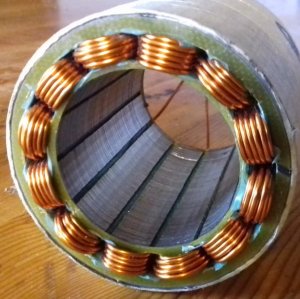 Motorwicklung Handarbeit 3